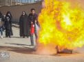 گزارش تصویری  | برگزاری كارگاه اطفاءحريق در دانشگاه 