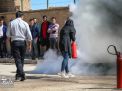 گزارش تصویری  | برگزاری كارگاه اطفاءحريق در دانشگاه 