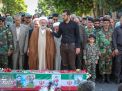 گزارش تصویری  | حضور دانشگاهیان دانشگاه صنعتی شاهرود در تشییع پیکر شهید محمدی 