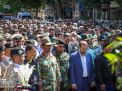 گزارش تصویری  | حضور دانشگاهیان دانشگاه صنعتی شاهرود در تشییع پیکر شهید محمدی 