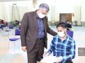 گزارش تصویری کنکور کارشناسی (31مرداد1399)روز سوم- بازدید نماینده محترم و ریاست دانشگاه از محل برگزاری کنکور