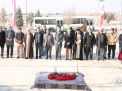گزارش تصویری مراسم گلباران مزار شهدای گمنام دانشگاه صنعتی شاهرود