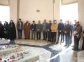 گزارش تصویری مراسم گلباران مزار شهدای گمنام دانشگاه صنعتی شاهرود