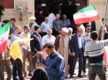 گزارش تصویری مراسم اهتزاز پرچم پر افتخار ایران