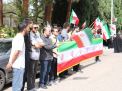 گزارش تصویری مراسم اهتزاز پرچم پر افتخار ایران