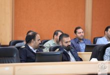 گزارش تصویری جلسه رئیس محترم حراست با همکاران حراست