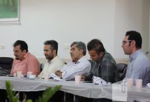 گزارش تصویری جلسه اعضاء هيات علمي دانشكده كشاورزي با هيات رئيسه محترم دانشگاه 