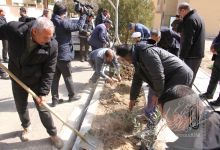گزارش تصویری مراسم روز درختکاری