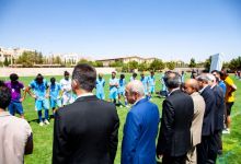 بازدید دکتر سعید حبیبا هیات همراه از مسابقات 