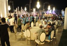 گزارش تصویری ضیافت شام در عمارت جهان نما 