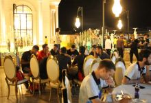 گزارش تصویری ضیافت شام در عمارت جهان نما 