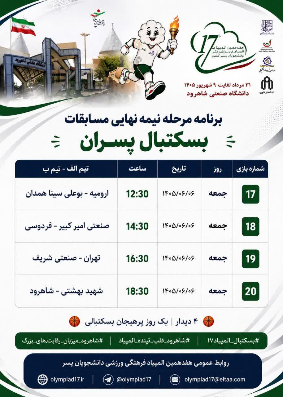 نیمه نهایی بسکتبال