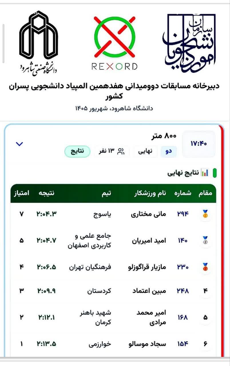 800 متر